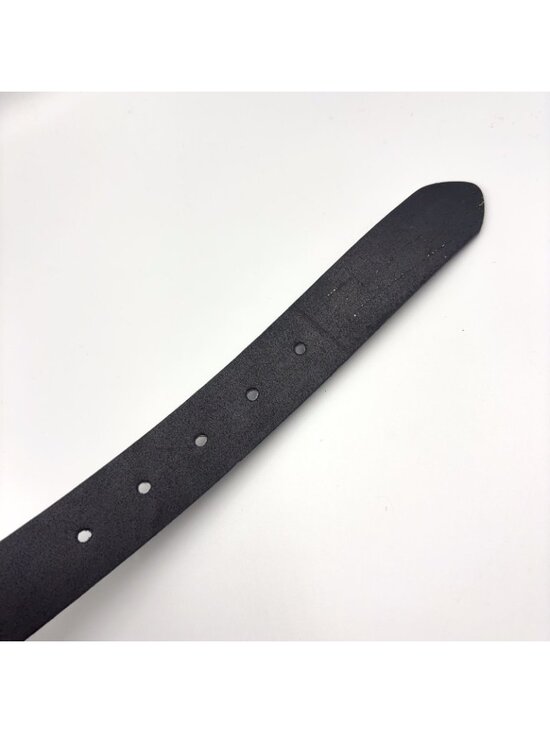 Fendi Limited Mamma Buckle Leather Black Belt Silver main image 9